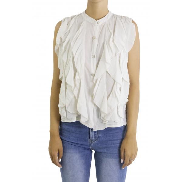 Camicia con volant 